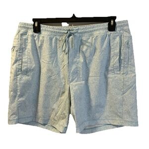 Birddogs Swim Shorts Men's 3XL 7" Inseam Blue White Liner Bird Dogs